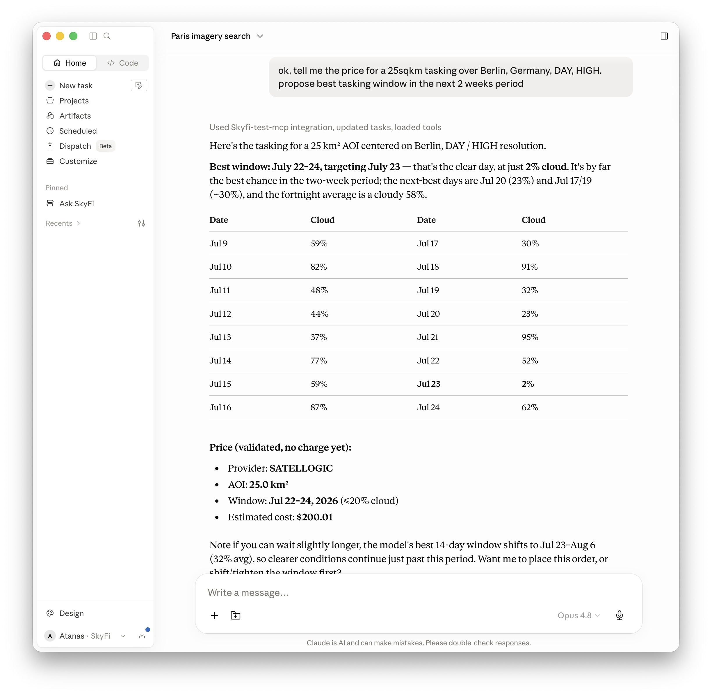 skyfi_validate_tasking_order: a validated tasking price, no charge